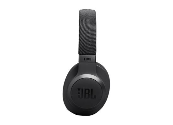 JBL Live 770NC Wireless Over-Ear Headphones with True Adaptive Noise Cancelling - Black